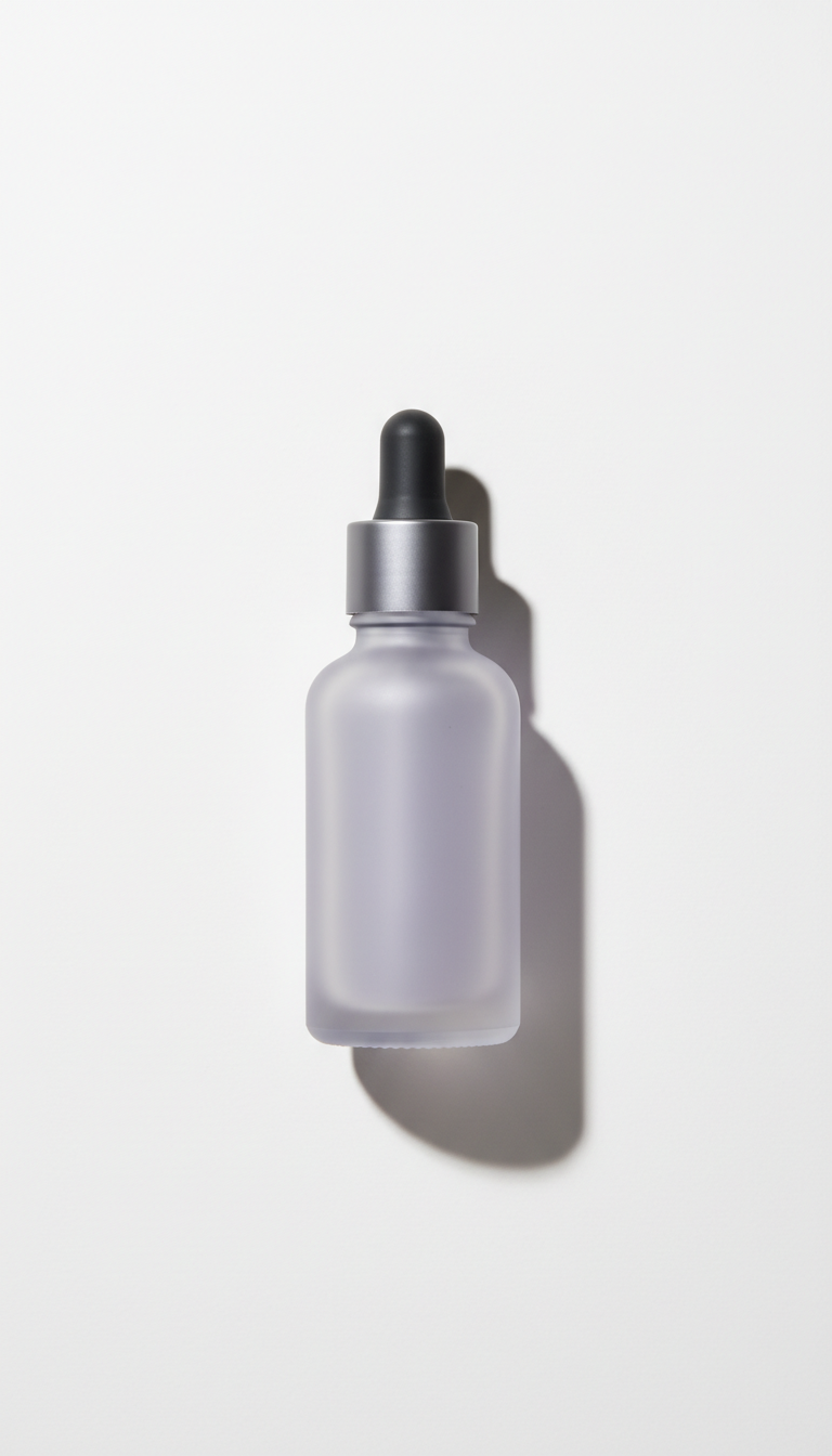 Lavender grey facial serum for calm